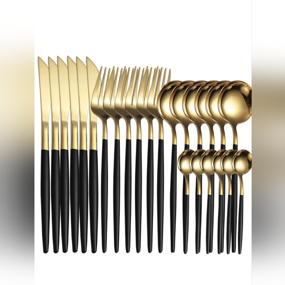 24 piece stainless steel cutlery